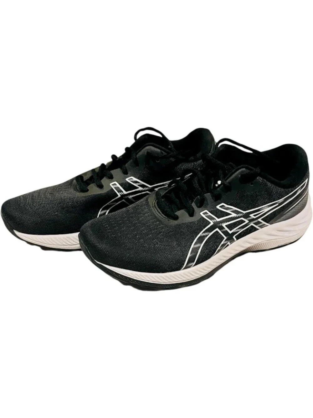Asics Gel-Excite 9 Shoes - Black & White - Men's Size 7.5 - Picture 4 of 9